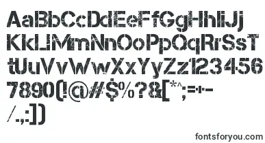 Capsmall font – military Fonts