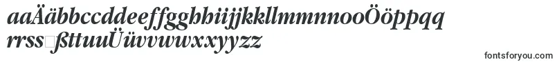 GaramondnarrowbttBolditalic Font – German Fonts