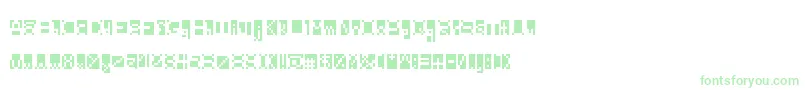 Beanwriting Font – Green Fonts on White Background