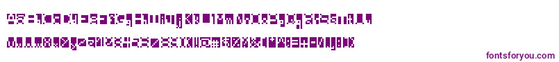 Beanwriting Font – Purple Fonts on White Background
