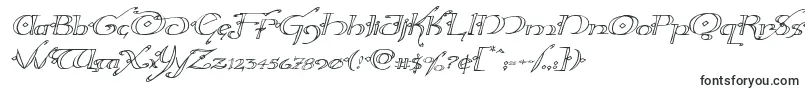 Шрифт Hollyjingleexpandital – античные шрифты