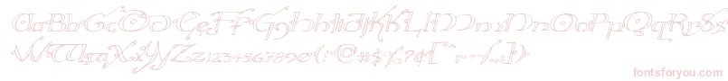 Hollyjingleexpandital Font – Pink Fonts