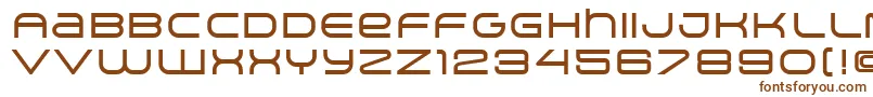 Шрифт ArkitechMedium – коричневые шрифты