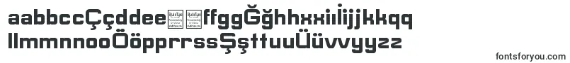 ESquareDemo-Schriftart – aserbaidschanische Schriften