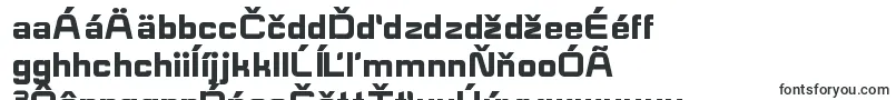 Шрифт ESquareDemo – словацкие шрифты