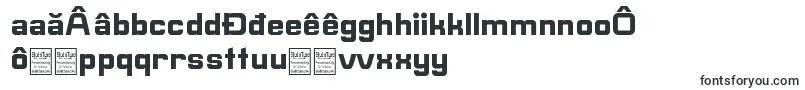 Шрифт ESquareDemo – вьетнамские шрифты