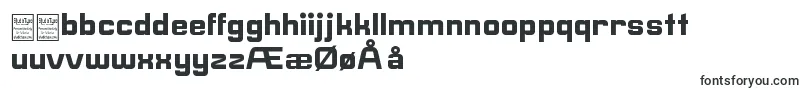 Шрифт ESquareDemo – датские шрифты