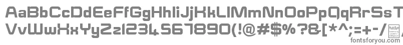 Шрифт ESquareDemo – серые шрифты