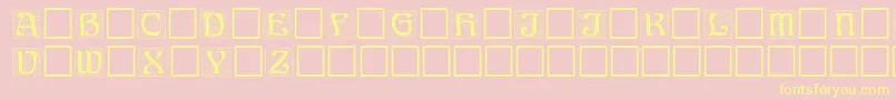 Más sobre la fuente Ann fuente Ann – Fuentes Amarillas Sobre Fondo Rosa