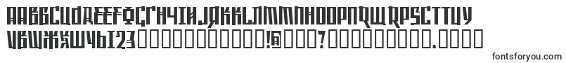 SaffronColdwar-Schriftart – Schriftarten, die mit S beginnen