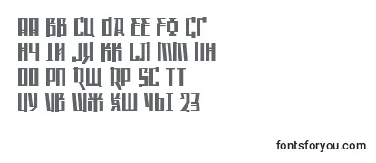 SaffronColdwar Font