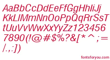 MilfI font – Red Fonts