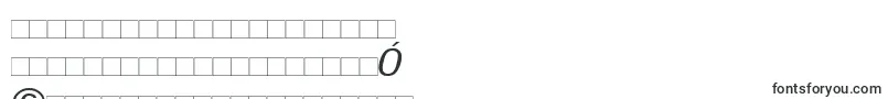 フォントMilfI – バシキール文字