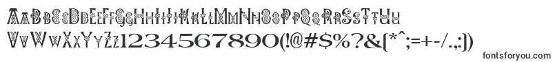 Шрифт PeesCelticPlain – эродированные шрифты