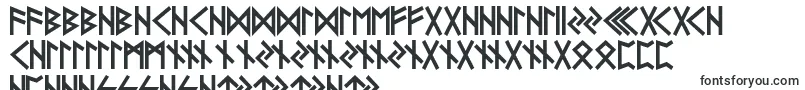 Шрифт FutharkAoe – сесото шрифты
