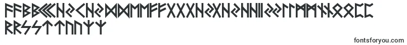 Шрифт FutharkAoe – корсиканские шрифты