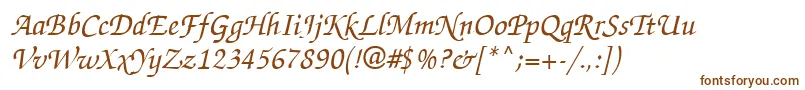 Zapfchanceryctt Font – Brown Fonts