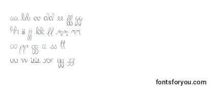 LittleBliss-fontti