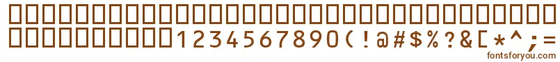 Ft31 Font – Brown Fonts