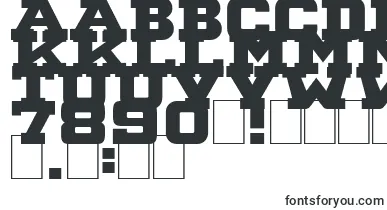 B1gBlock2 font – Fonts Starting With B