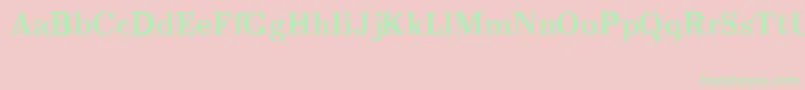 CmRomanBold Font – Green Fonts on Pink Background