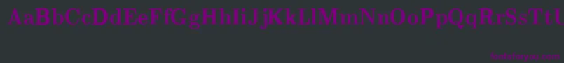 CmRomanBold Font – Purple Fonts on Black Background