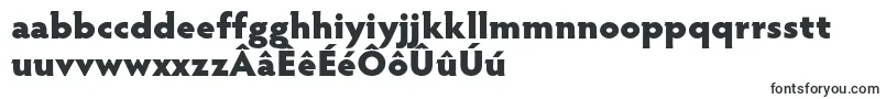 HypatiasansproBlack-Schriftart – friesische Schriften