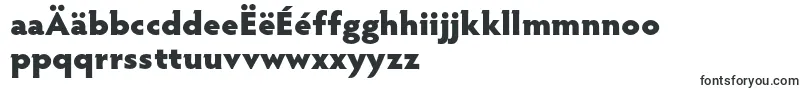 フォントHypatiasansproBlack – マケドニア文字
