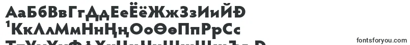 Шрифт HypatiasansproBlack – киргизские шрифты