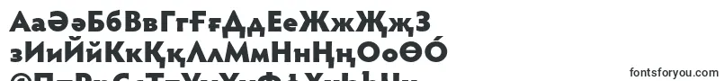 HypatiasansproBlack-Schriftart – uigurische Schriften
