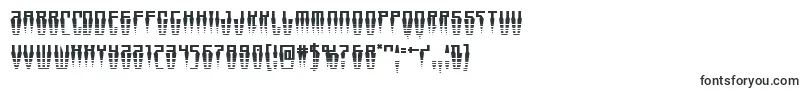 Шрифт Swordtoothhalf – нечеткие шрифты