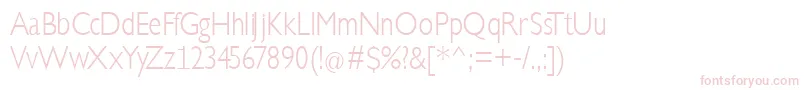 More about KlillLighttallx Font KlillLighttallx Font – Pink Fonts on White Background