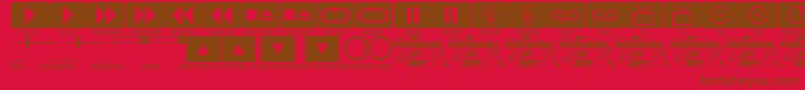 Подробнее о шрифте Btnswtch Шрифт Btnswtch – коричневые шрифты на красном фоне