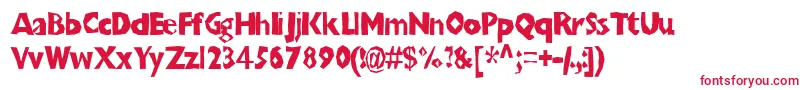 Chunkoblockothinner Font – Red Fonts