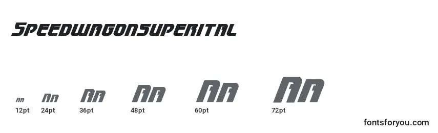 Speedwagonsuperital Font Sizes