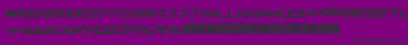 Boldshake Font – Black Fonts on Purple Background