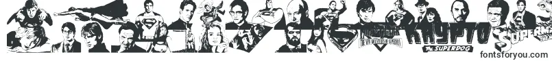 Шрифт SupermanLastSonOfKryptonSuper – шрифты для Adobe Acrobat