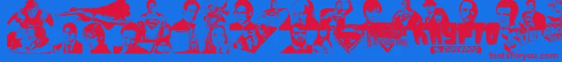 Lisätietoja SupermanLastSonOfKryptonSuper-fontista SupermanLastSonOfKryptonSuper-fontti – punaiset fontit sinisellä taustalla