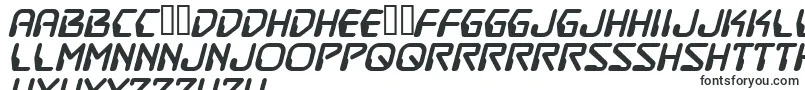 Czcionka DestructobeamBbBold – czcionki n'yanja