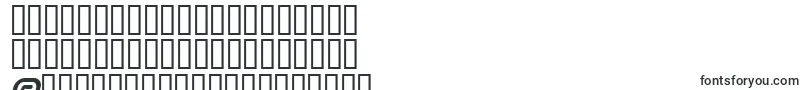 DestructobeamBbBold-Schriftart – turkmenische Schriften