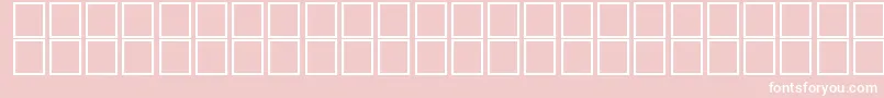 McsZamzamSUNormal. Font – White Fonts on Pink Background