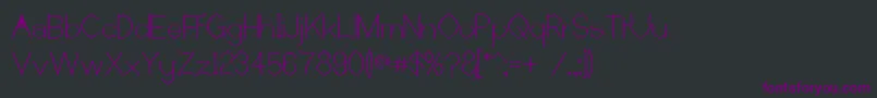 Castorr Font – Purple Fonts on Black Background