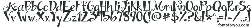Шрифт Jandaapplecobblersolid – шрифты, начинающиеся на J