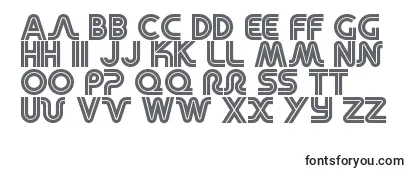 RetroStereoWide Font