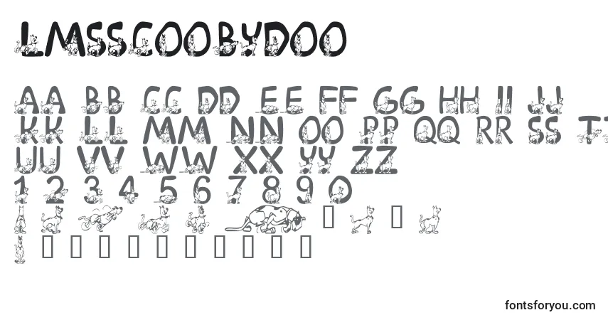 LmsScoobyDoo-fontti – aakkoset, numerot, erikoismerkit