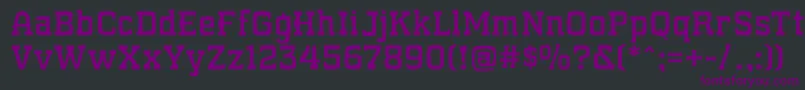 WhatSoundPounds Font – Purple Fonts on Black Background