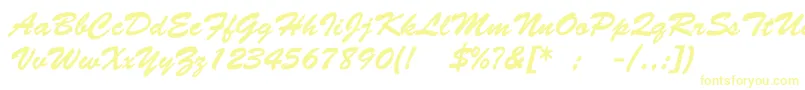 VictoriaNormal Font – Yellow Fonts