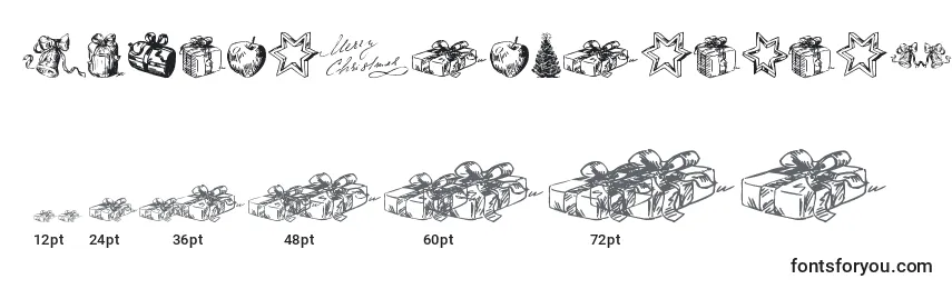 ChristmasNativityTfb Font Sizes