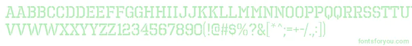 OctinPrisonRg Font – Green Fonts