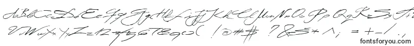 Шрифт Miodrag – надписи красивыми шрифтами